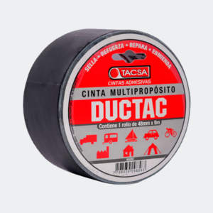 Cinta Multipropósito Ductac 48 mm x 9 m negra