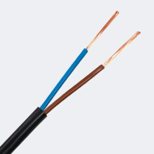 Cable Multiflex RV-K 2×1,5 mm2 0,6/1 KV Negro